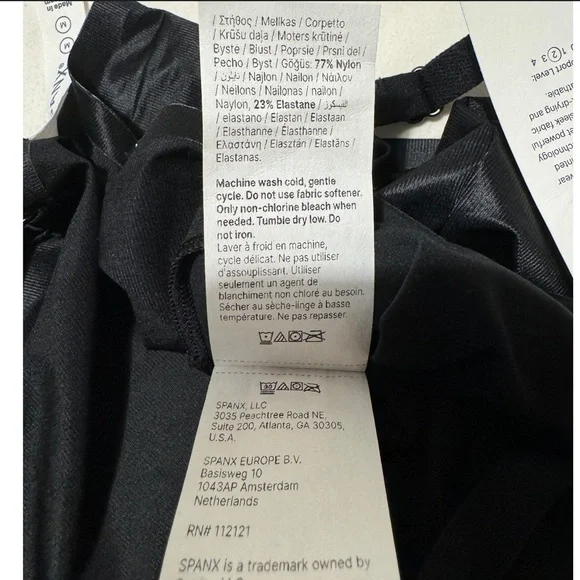 SPANXshape™ Invisible Black Cami ~ Medium ~ new with tags - Picture 10 of 10